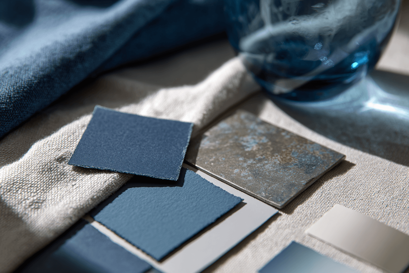 Blue Lake Ideas leadership framework material palette