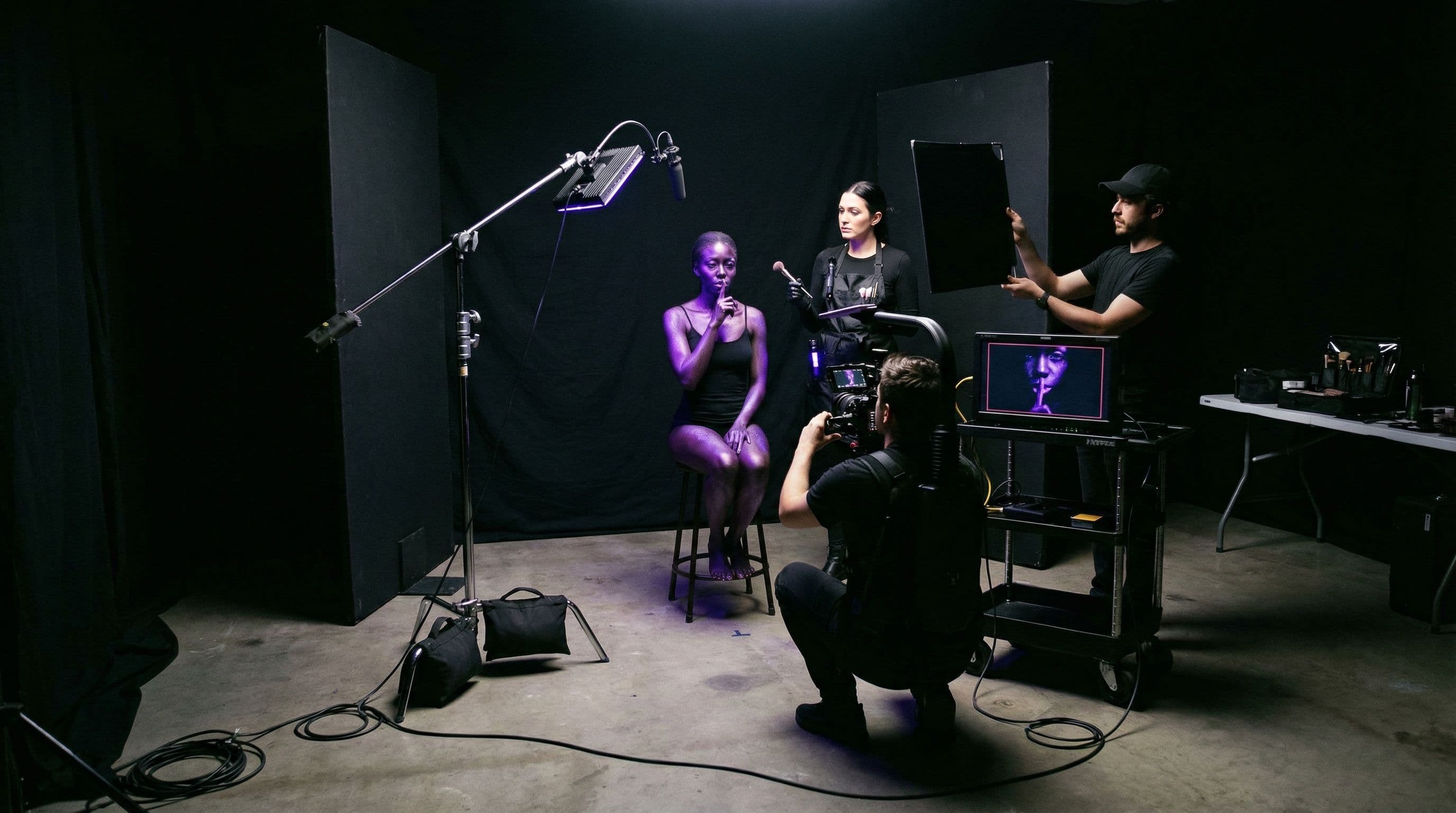 Venom: Green Apple Matcha, behind the scenes 3